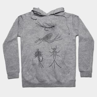 Mayfly Flyfishin' Hoodie